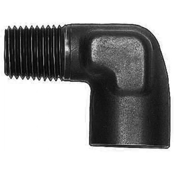 Homewardbound 90 deg Black 0.12 Female to Male Elbow - Black HO3084557 - main